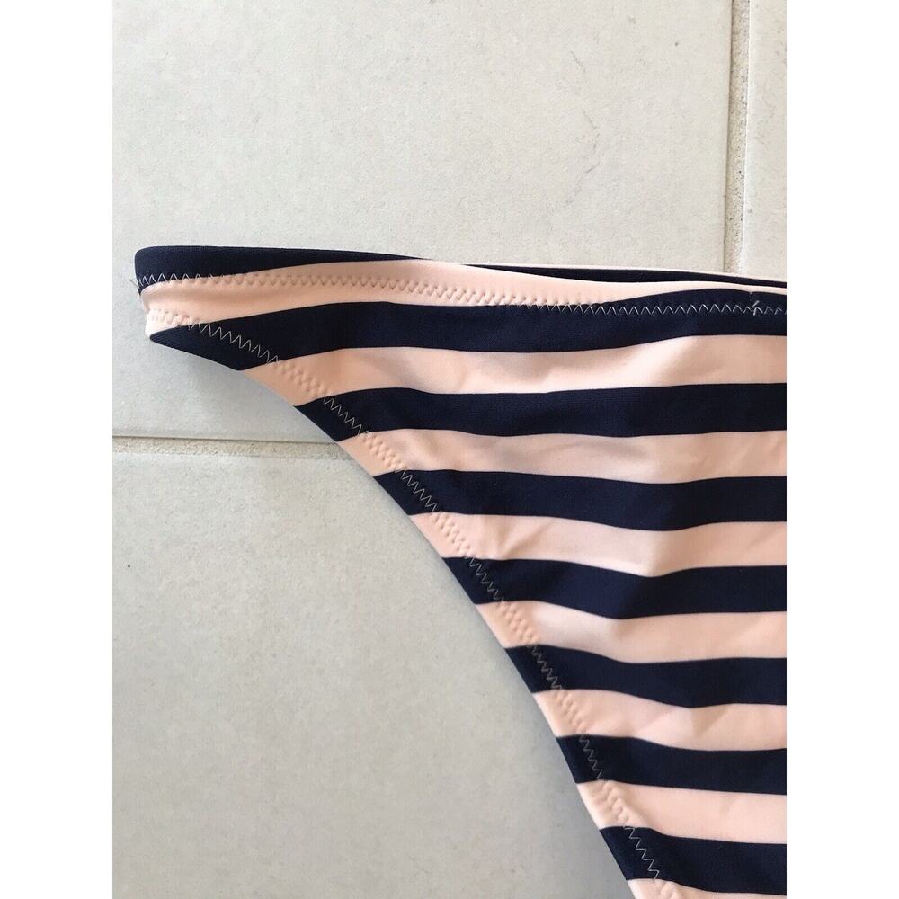 Aerie Cheeky Swim Bikini Bottom Multicolor Striped Swimwear - Picture 5 of 5